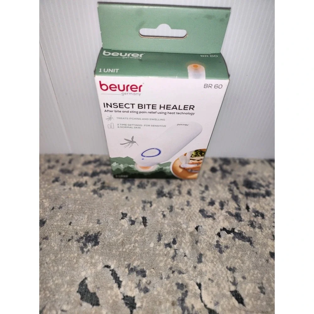 Beurer BR 60 Insect Bite Healer Heat Pen for Itch Relief Stings White New in Box